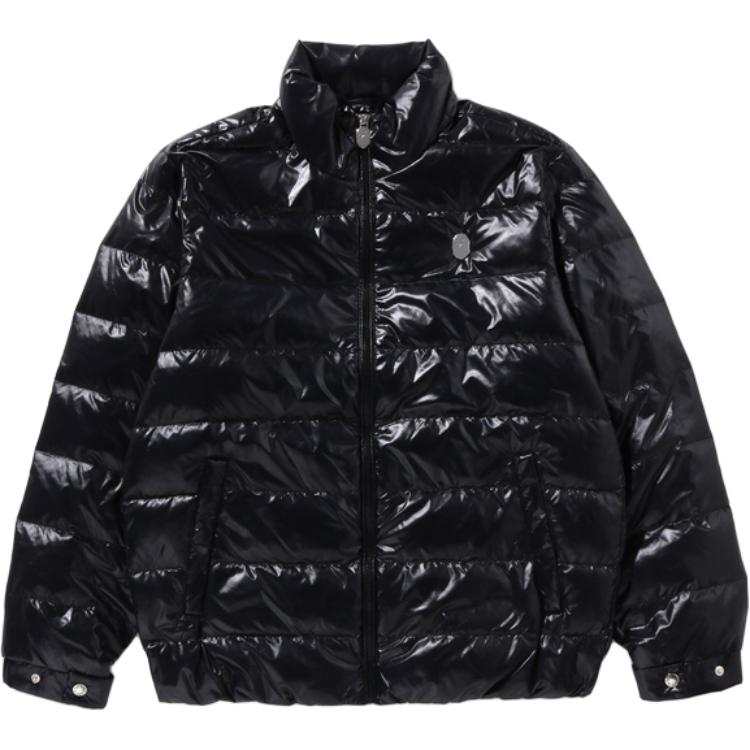 A BATHING APE A BATHING APE Line Camo Debossed Regular Fit Down Jacket