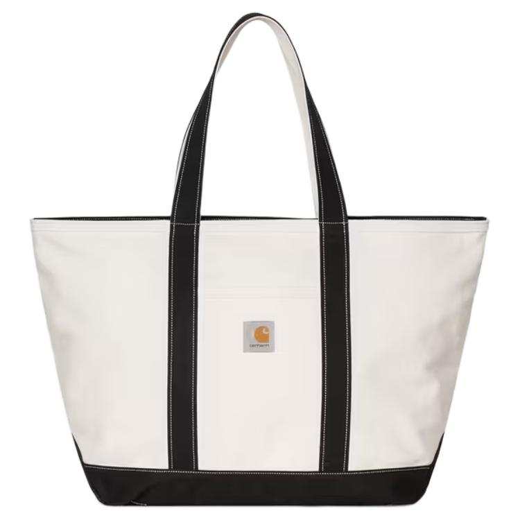 Carhartt WIP Cotton With Polyester Shoulder Bag Unisex Natural & Black