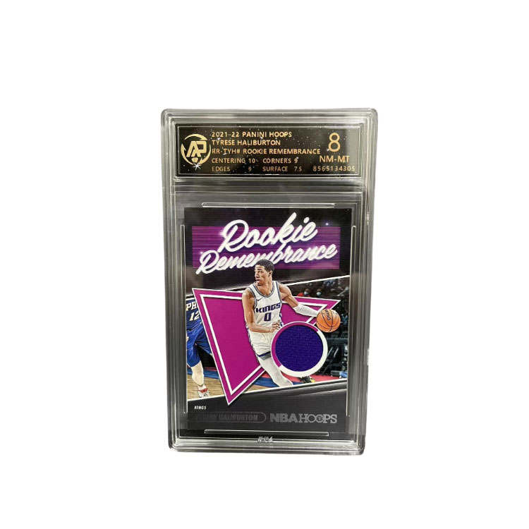 PANINI PANINI Hoops King, Haliburton, Authentic Jersey Graded Cards 1 Pc