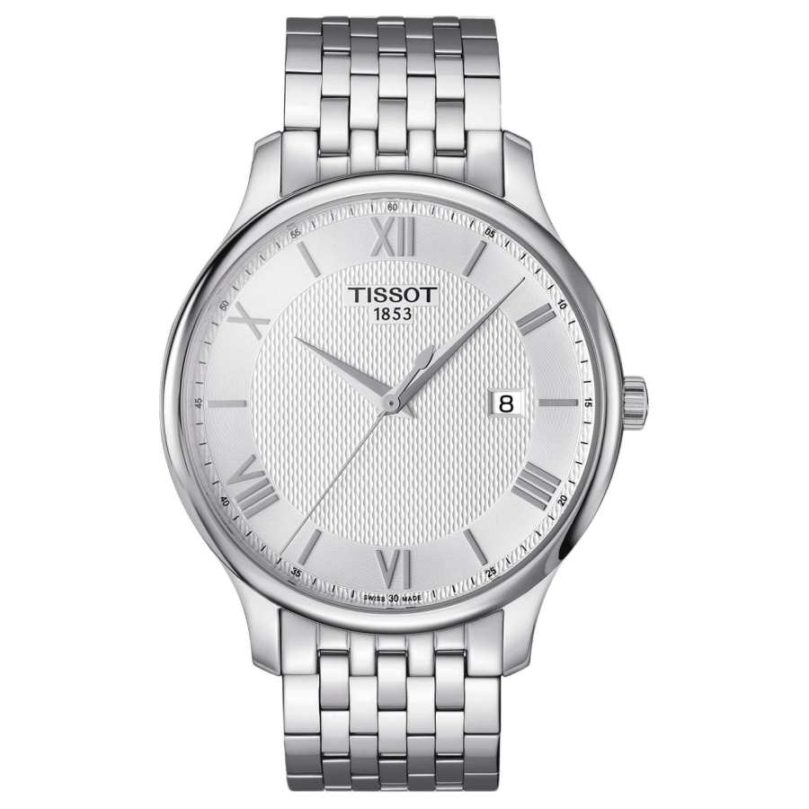 TISSOT Junya Collection Quartz Movement Men's Watches Watch 42mm Silver Dial Stainless Steel Watchband
