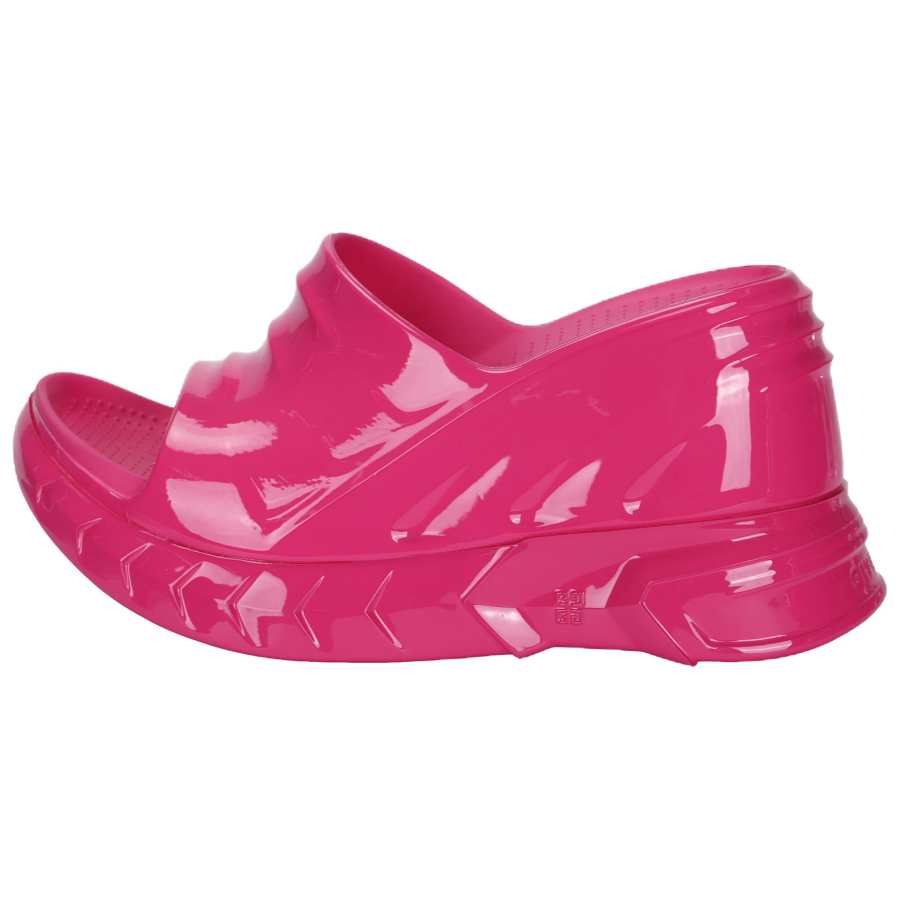 Givenchy Givenchy Marshmallow Slide Slippers Women's Neon Pink