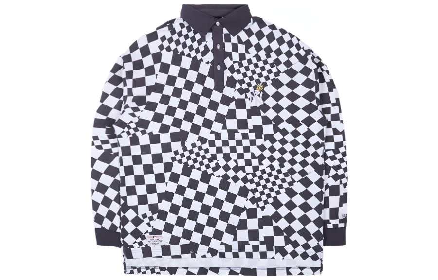 New Era Polo Shirts Unisex Black Lapel Moderate Other