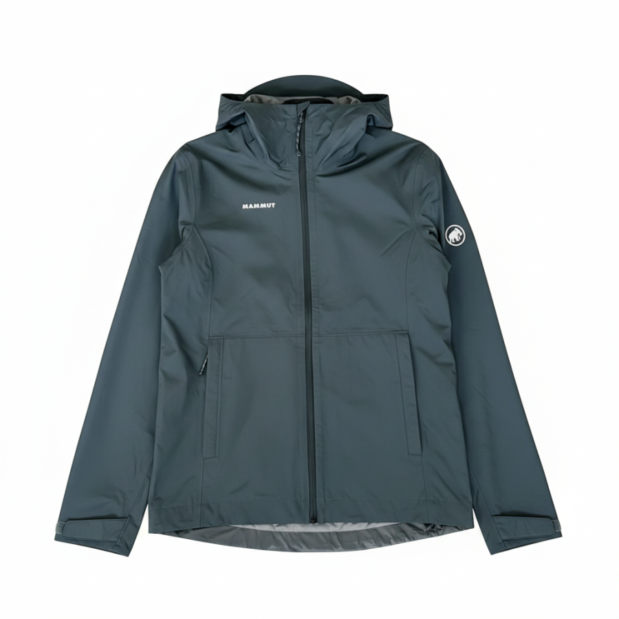 MAMMUT Jackets Unisex Stone Gray/Strata Hooded Non Detachable Moderate Other
