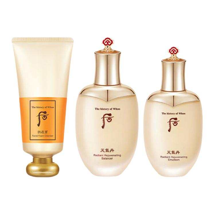 The History Of Whoo TQDan Hua Xuan Skincare Sets Firming Hydrating Moisturizing