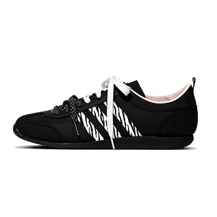 Adidas Adidas VS JOG 2.0 Wild Pattern Low top Casual Shoes Unisex Black