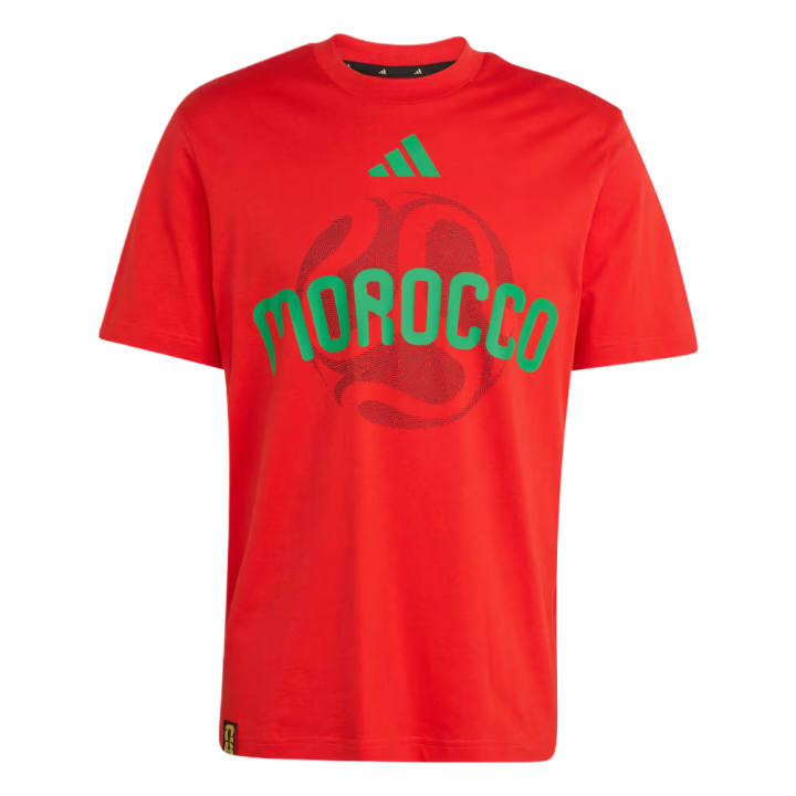 Adidas Adidas T Shirts Men's Red Crew Neck Moderate