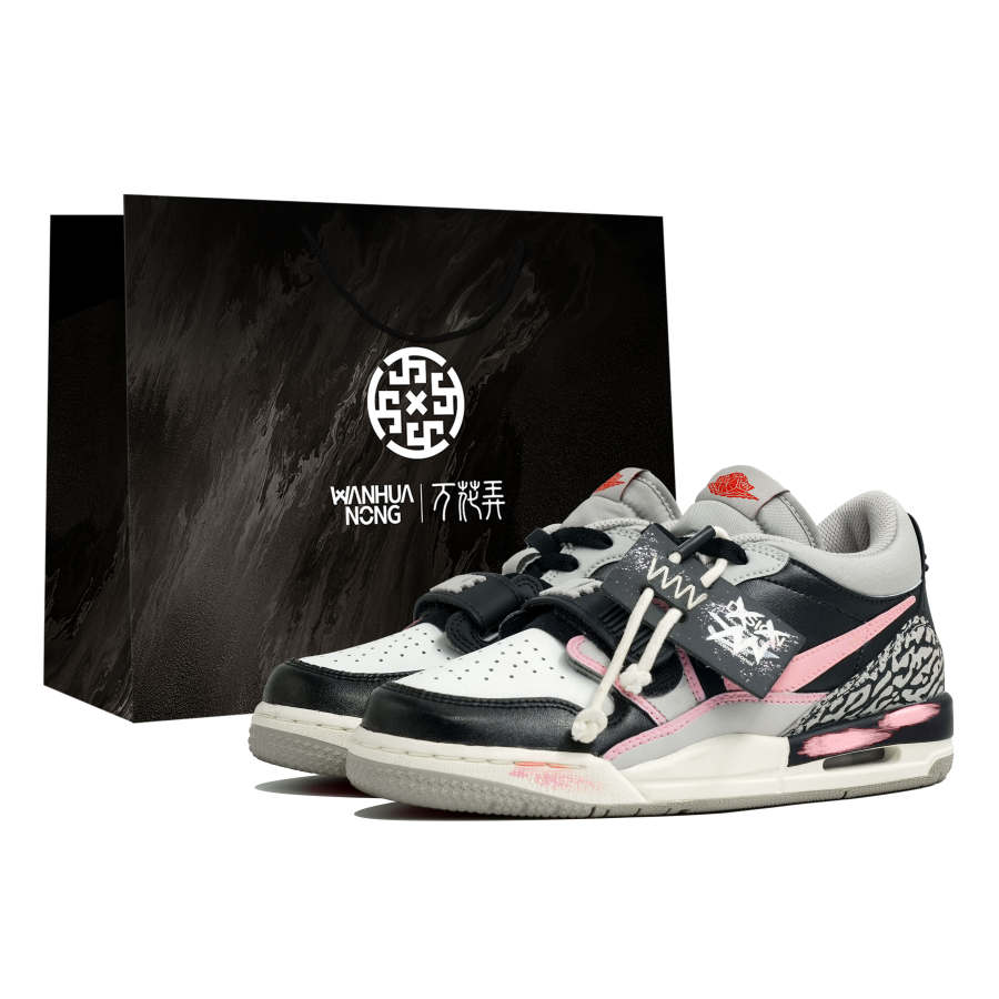 Jordan Jordan Legacy 312 Low top Children's Basketball Shoes Black Teenagers