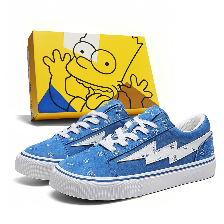 The Simpsons Thermal Waterproof Low top Skateboard Shoes Unisex