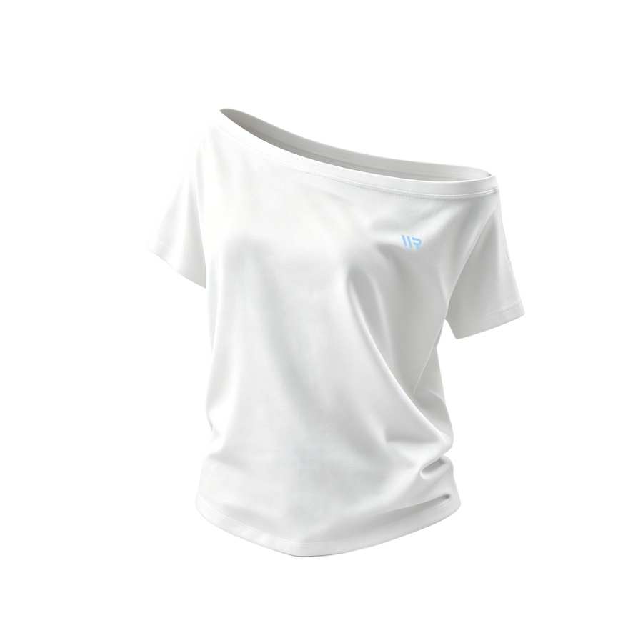 WARRIOR T Shirts Women's Asymmetrical Collar Moderate Straight Fit