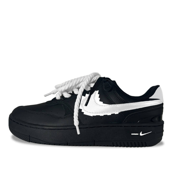 Nike Nike Gamma Force Blackfield Starlight Synthetic Leather Low top Skateboard Shoes Women's Black