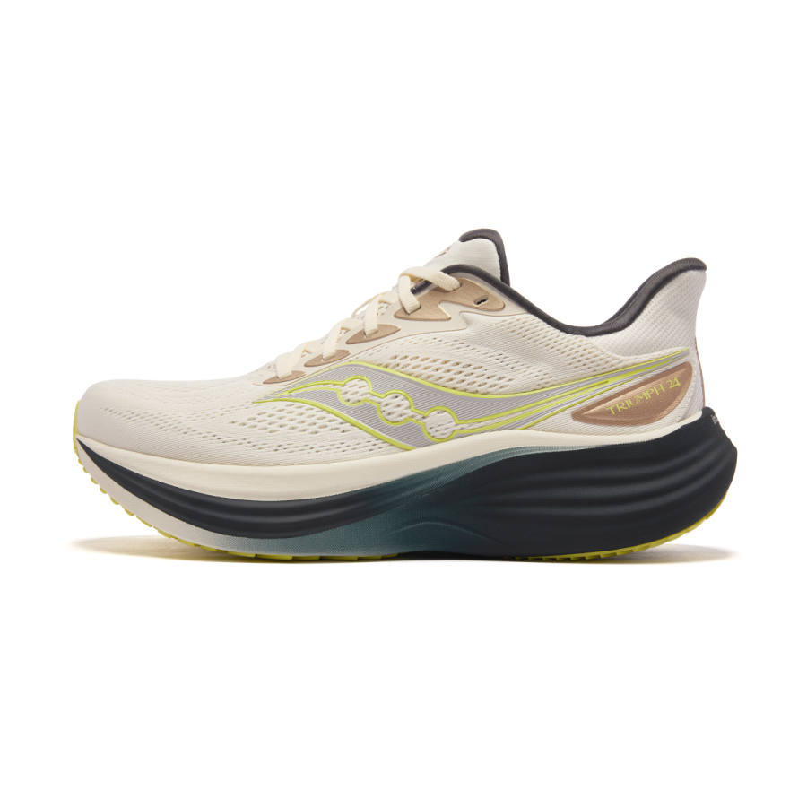Saucony Triumph Victory 24 Breathable Running Shoes Unisex Beige