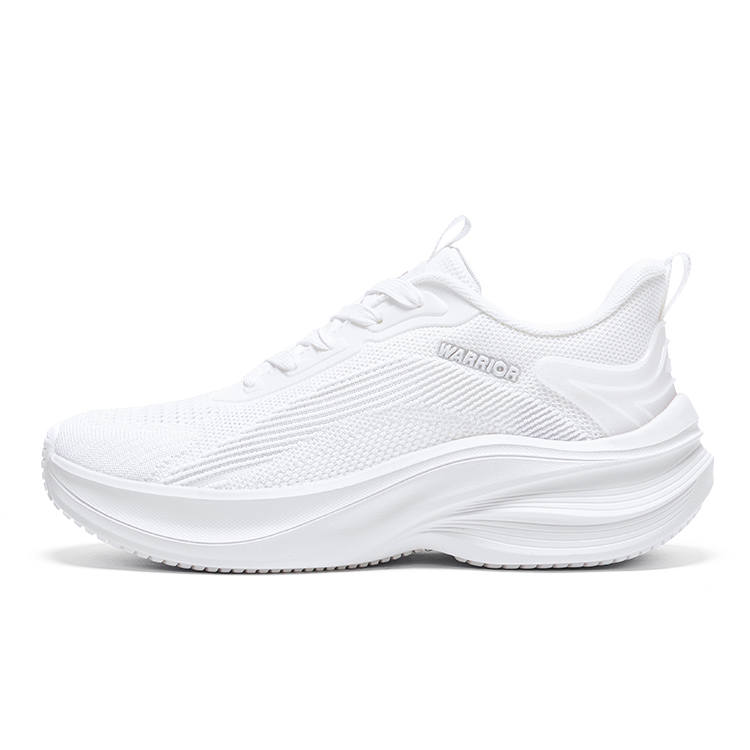 Warrior Abrasion Resistant, Breathable, Slip Resistant Low top Running Shoes Women's White