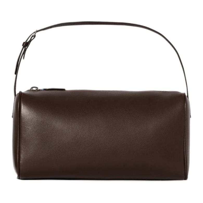 THE ROW 90's Sheepskin Handbag Unisex Brown