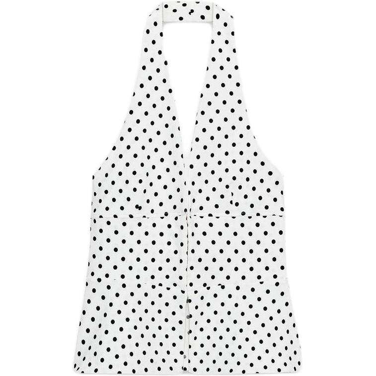 ZARA Tank Tops Women's White/Black Halter Other