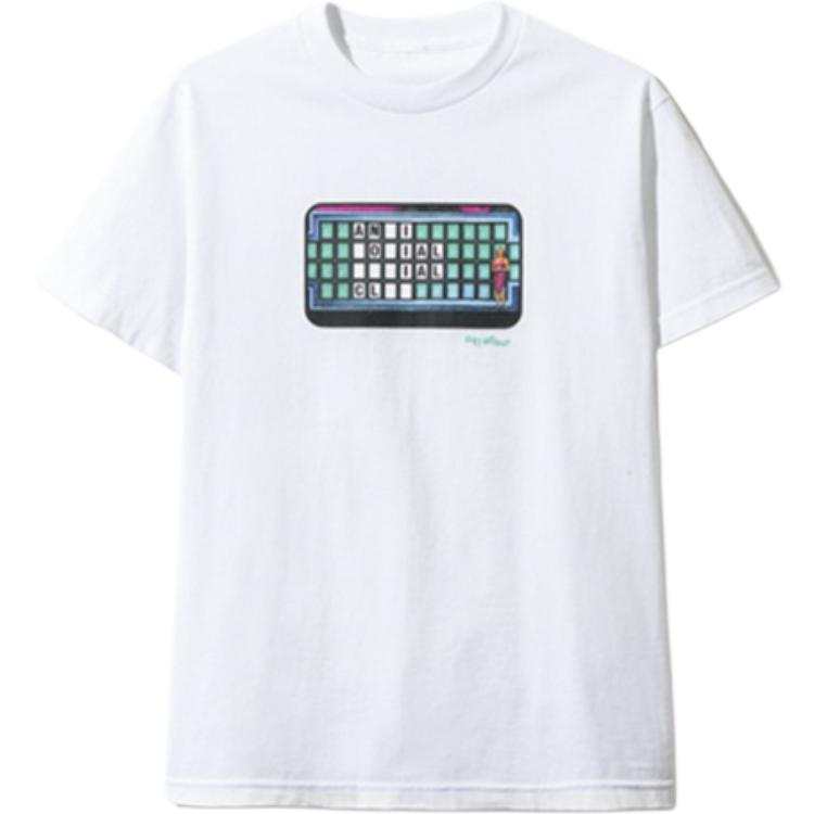ANTI SOCIAL SOCIAL CLUB Straight Fit T Shirt Unisex White