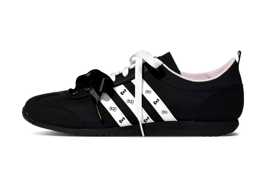 Adidas Adidas VS JOG 2.0 Slip Resistant Lightweight Low top Casual Shoes Unisex Black White
