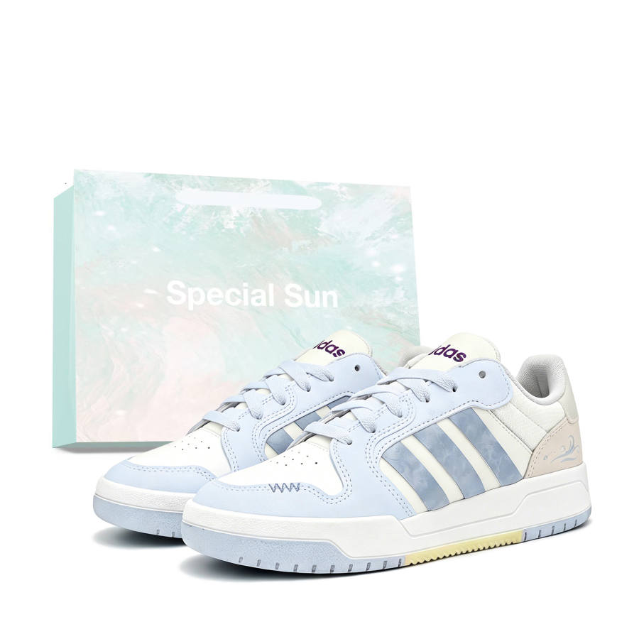 Adidas Neo Entrap Dusty Blue Listening To The Tide Slip Resistant, Abrasion Resistant, Breathable Low top