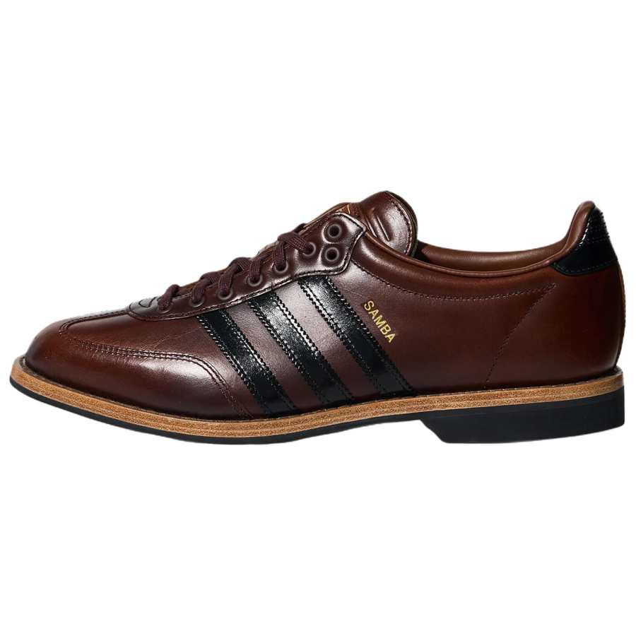 Adidas Originals Samba Casual Leather Shoes Unisex Brown Black