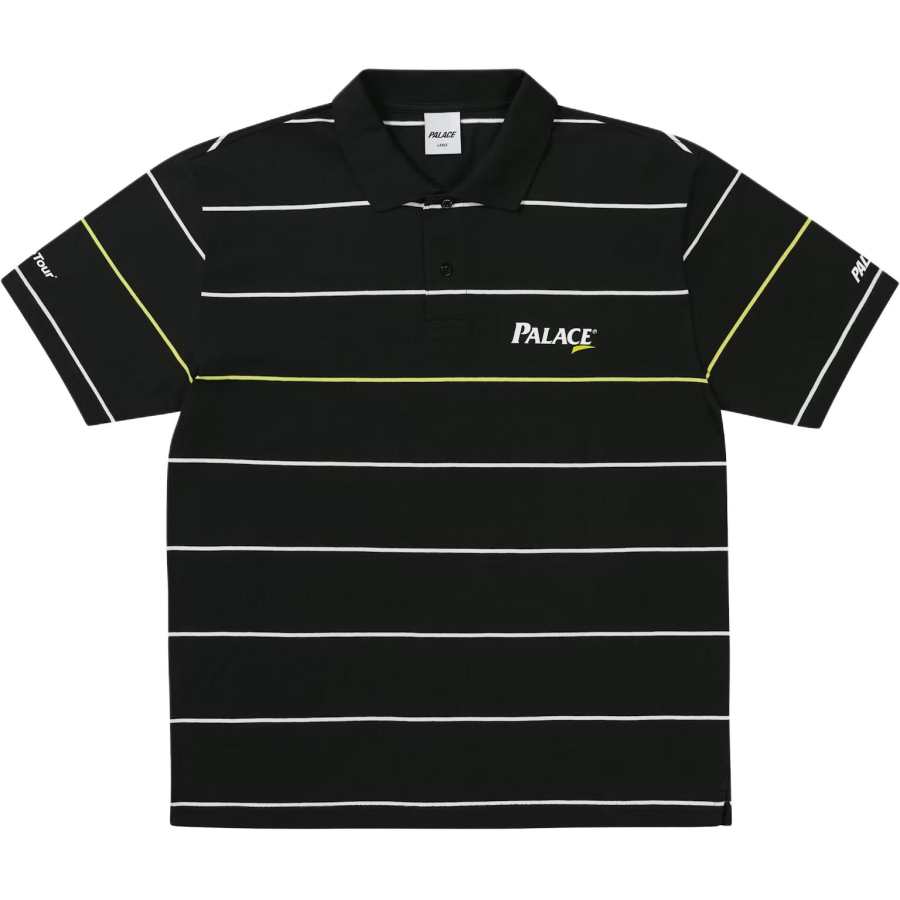 PALACE Polo Shirts Unisex Black Moderate