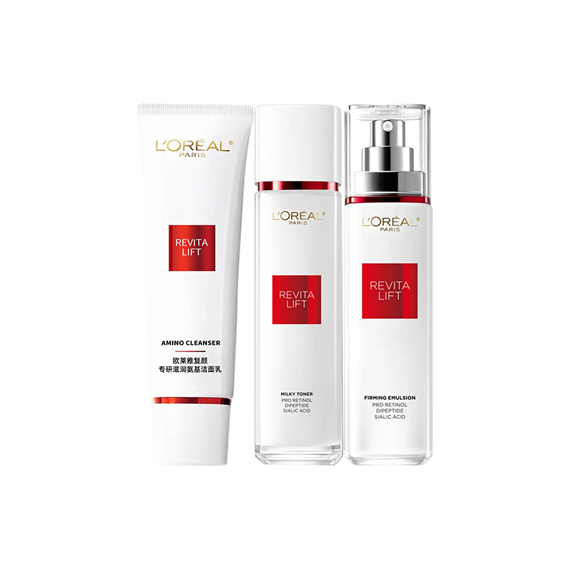 L'OREAL L'Oréal Brand New Revitalizing Retinol Moisturizer Skincare Product Combination