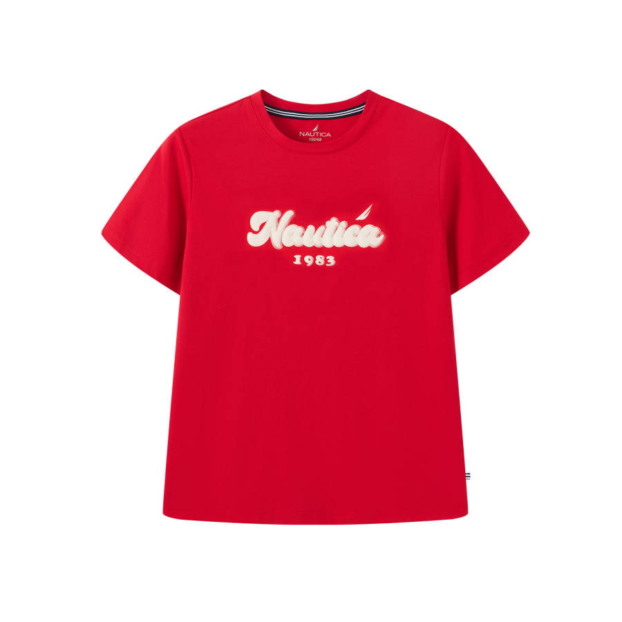 NAUTICA Kids T Shirts Crew Neck Moderate