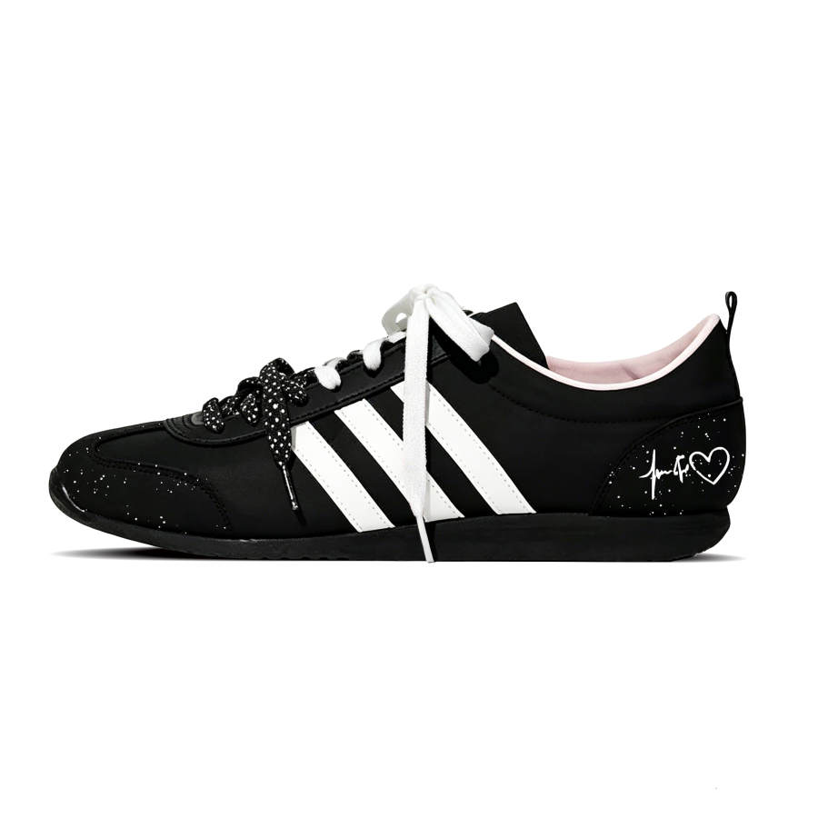 Adidas Adidas VS JOG 2.0 Palpitations Low top Casual Shoes Unisex Black