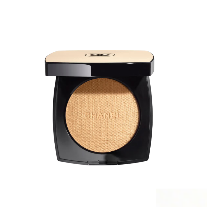 CHANEL Beige Fashion Highlighter Palette, Beige Gold Easy to Blend Natural Cosmetics