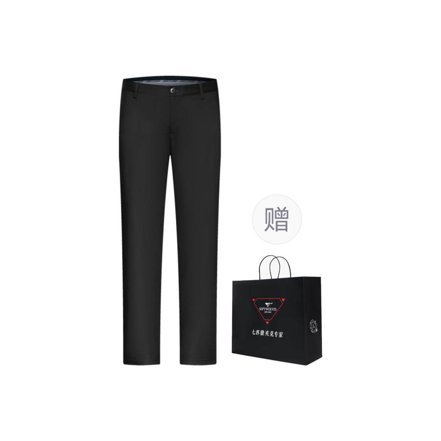 SEPTWOLVES SEPTWOLVES Casual Pants Men's Moderate Straight Fit Pants