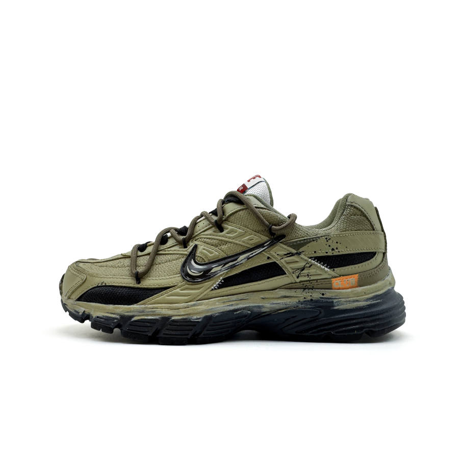 Nike Nike Initiator Cushioning Abrasion Resistant Breathable Low top Casual City Commuting Running Shoes Unisex Army Green