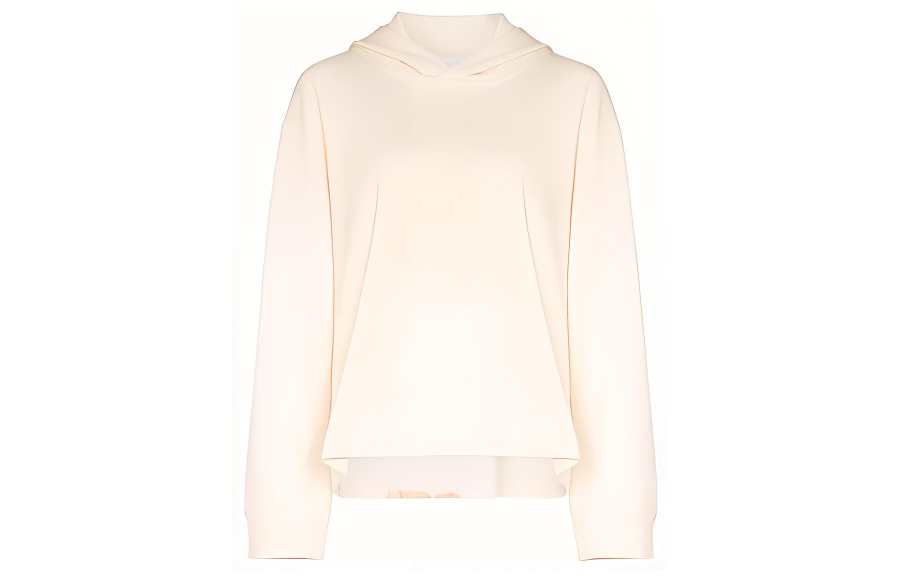 Y-3 Y 3 Sweatshirts Women's White Hooded Non Detachable Moderate Regular