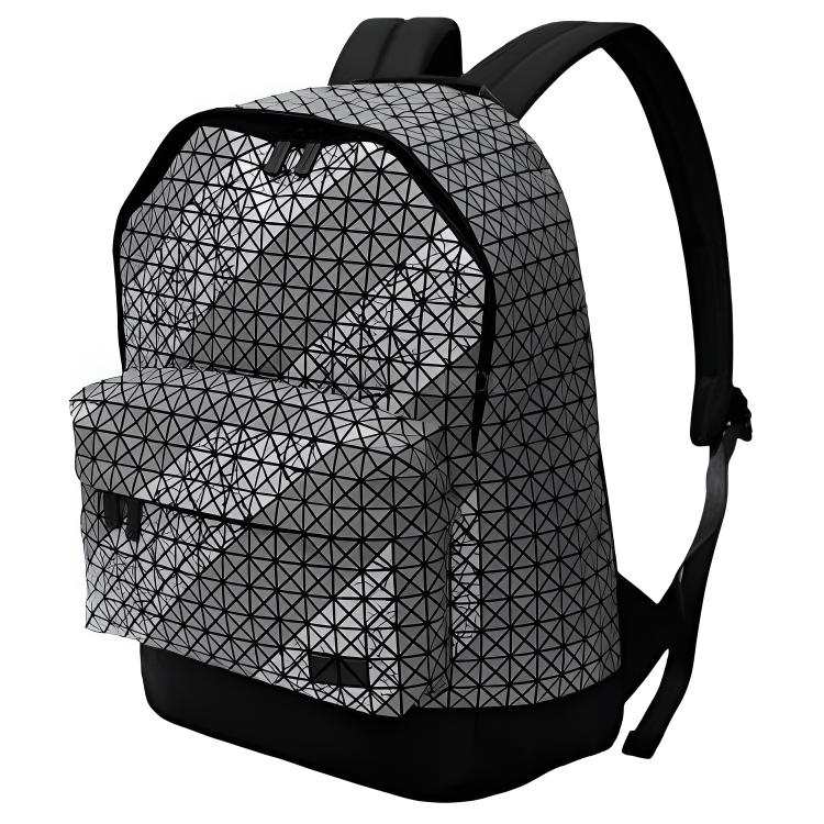 ISSEY MIYAKE ISSEY MIYAKE Polyester Backpack Women's Black & Gray