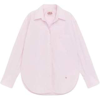 ARKET T Shirts Women's Light Pink Lapel Moderate