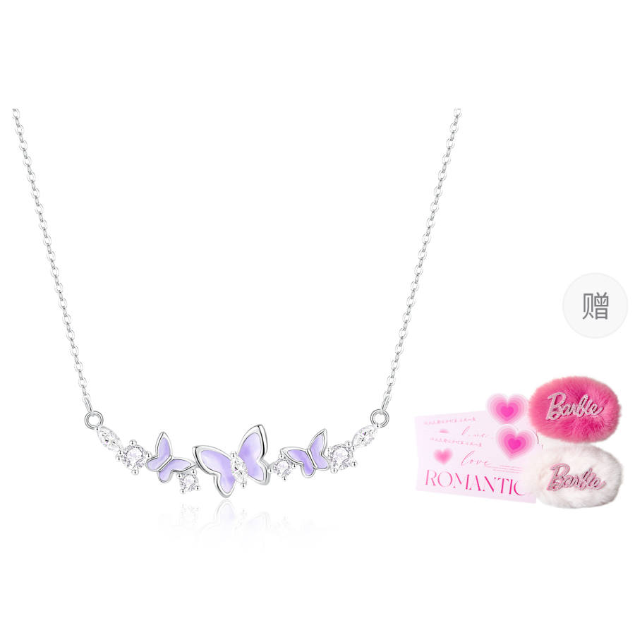 Barbie Clear Quartz Necklaces Women's