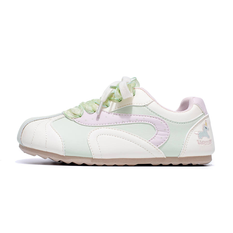 WARRIOR Casual Shoes Women's Low Top Beige/Blue/Yellow, Beige/Pink, Beige/Green/Pink