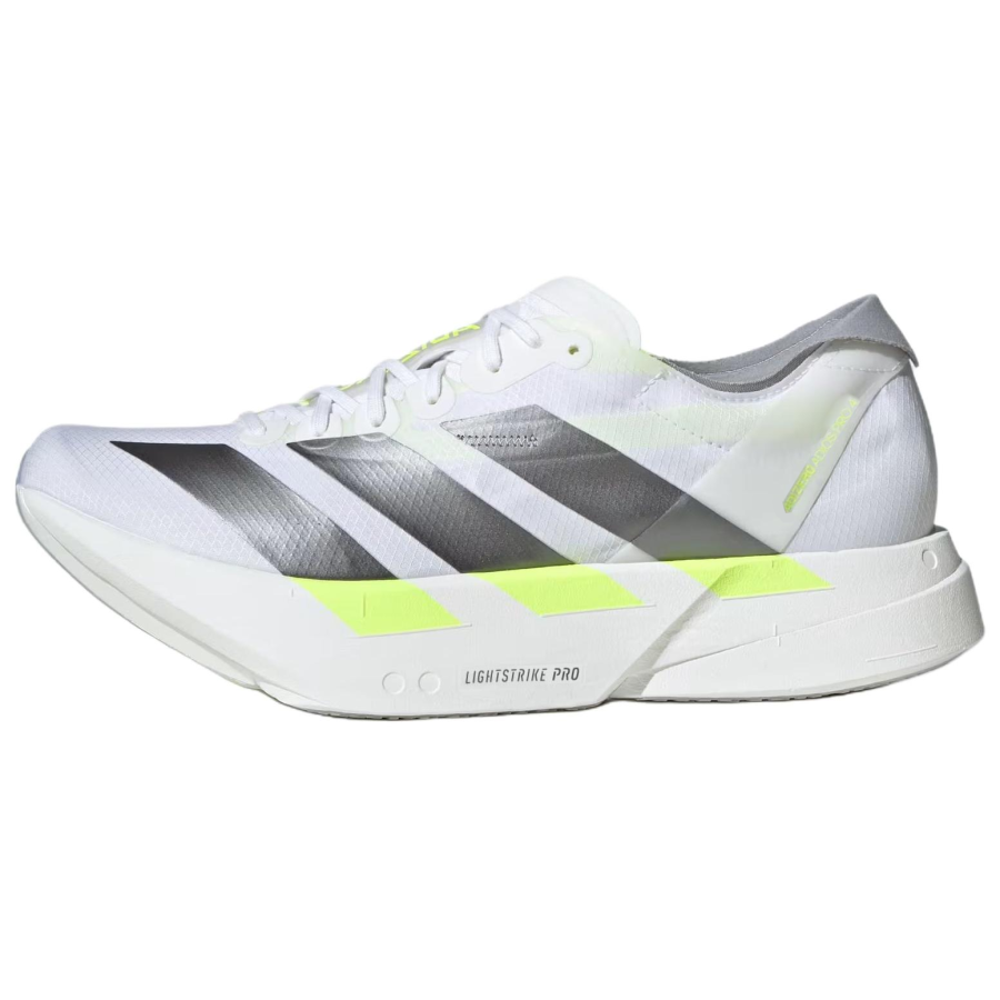 Adidas Adidas Adizero Adios Pro 4 Slip Resistant Casual Running Shoes Men's White