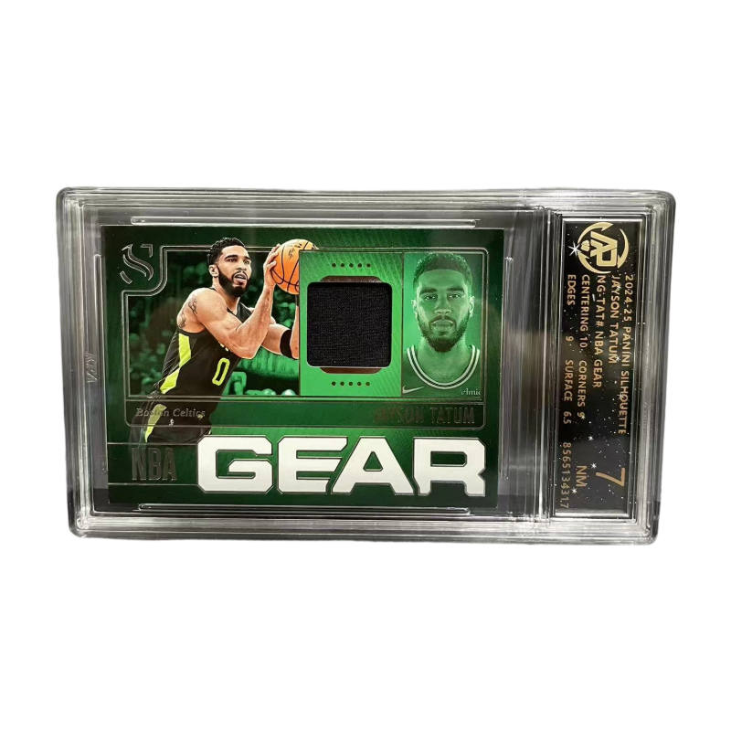 PANINI PANINI Silhouette Celtics, Jayson Tatum, Rex Rabbit, Authentic Jersey, Classic Collection Graded Cards 1 Pc