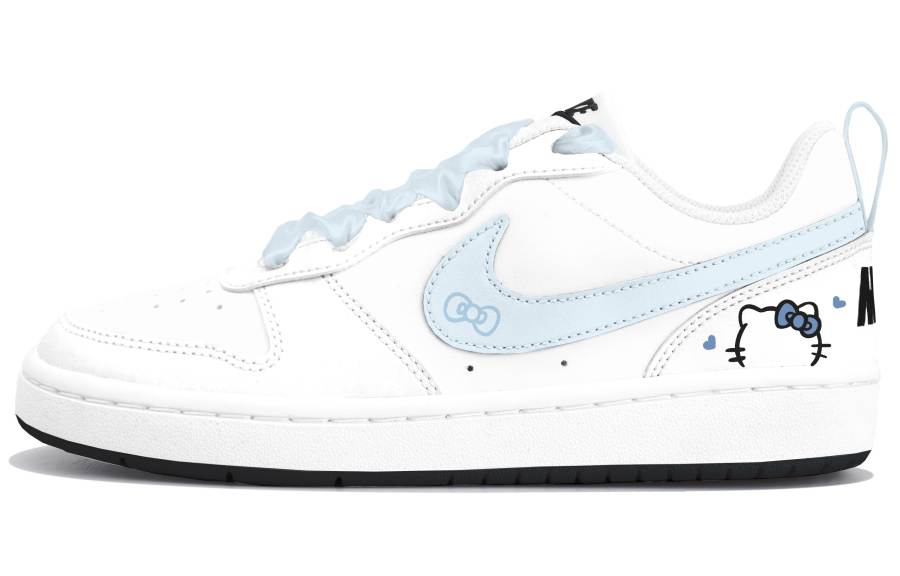 Nike Nike Court Borough Low top Kids' Skateboarding Shoes Blue Teenagers