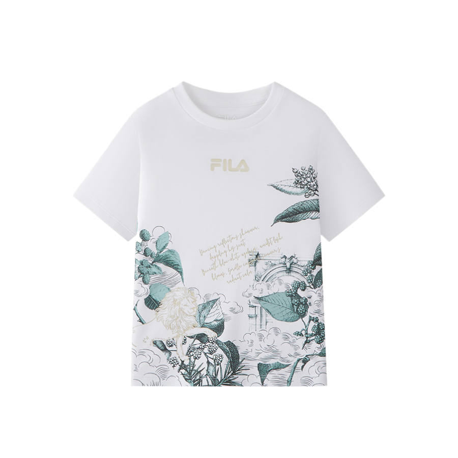 FILA KIDS T Shirt Standard White Children Aged 3 7 Years Old