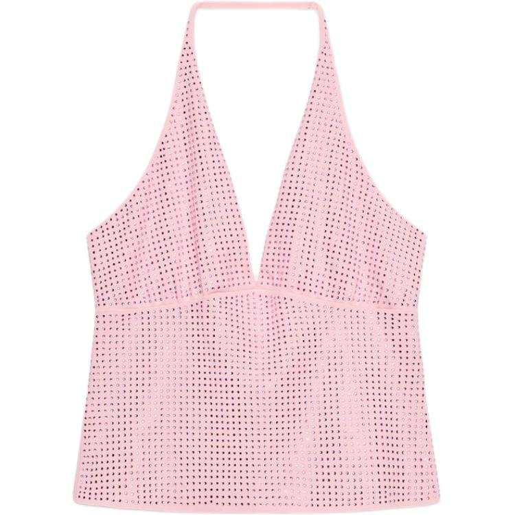 ZARA Tank Tops Women's Medium Pink Other