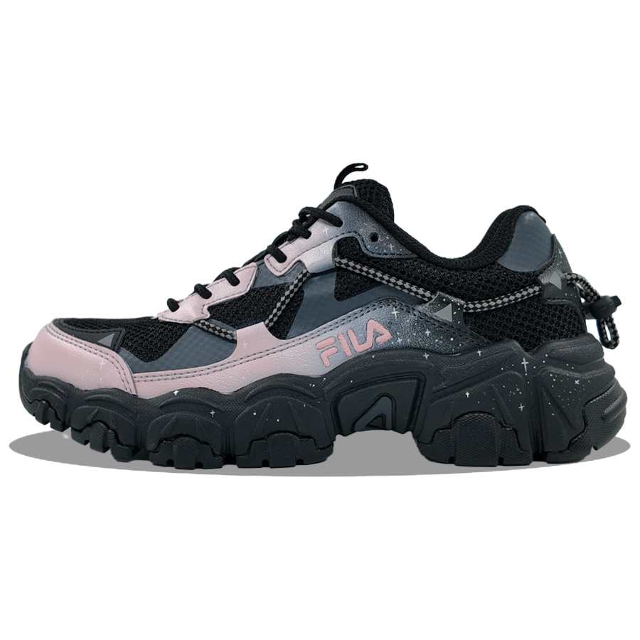 FILA Fluid Low top Chunky Sneakers Unisex Black Pink
