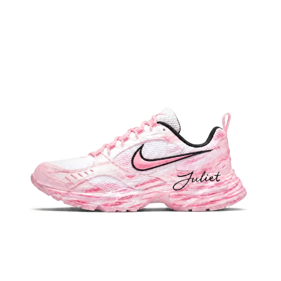Nike Nike Air Heights Sweetheart Bubble Gum Cushioning Slip Resistant Abrasion Resistant Low top Casual Shoes Women's Pink