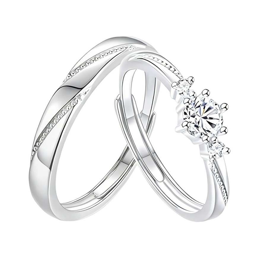 Barbie Synthetic Cubic Zirconia Rings Unisex