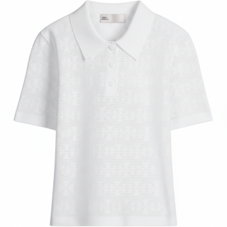 TORY BURCH T Monogram SS26 Polo Shirt Women's