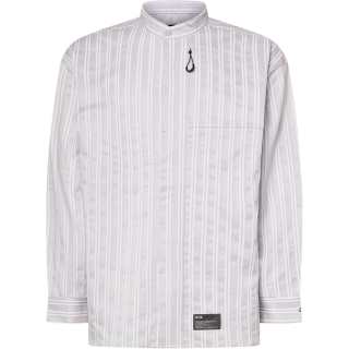 Oakley Shirts Men's White Stand Collar Moderate