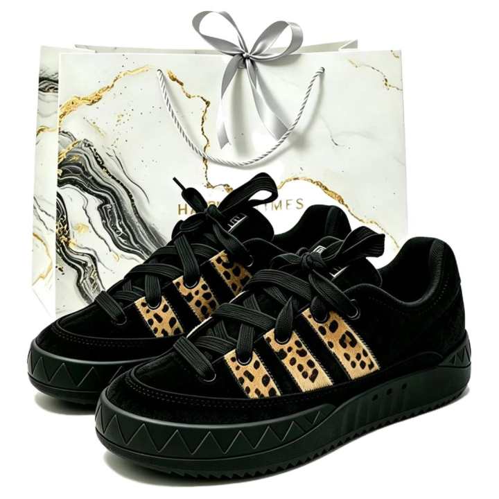 Adidas Adidas Adimatic Coverage Slip Resistant Abrasion Resistant Low top Vintage Skateboard Shoes Unisex Black