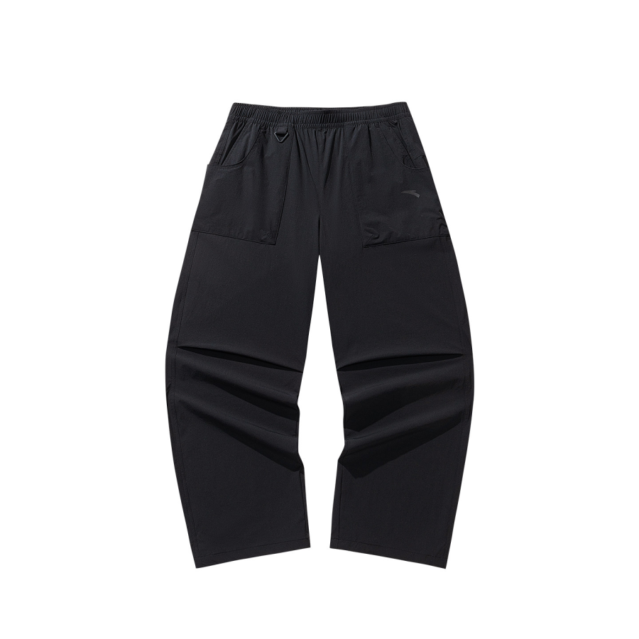 ANTA Sports Pants Men's Black Moderate