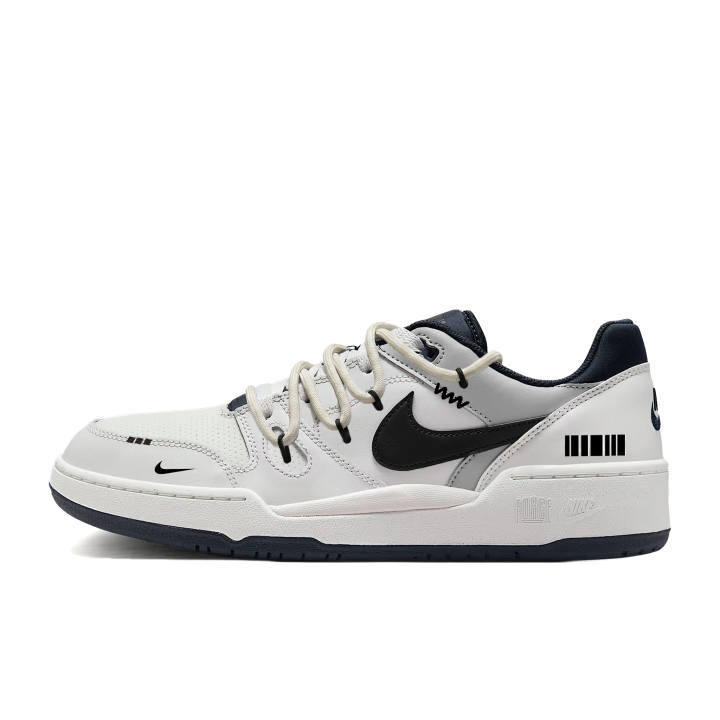 Nike Nike Full Force Low top Skateboard Shoes Unisex Black White Gray