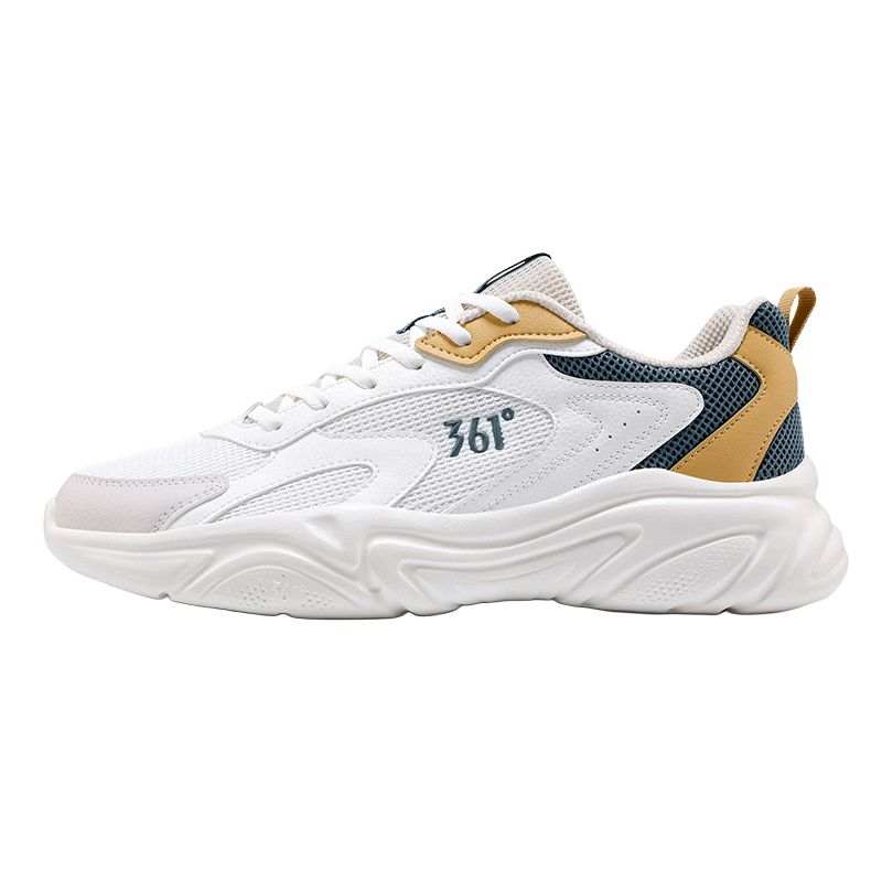 361° Low top Casual Shoes Men's White Gray