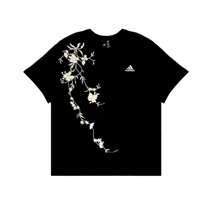 Adidas Adidas T Shirts Unisex Black Crew Neck Moderate