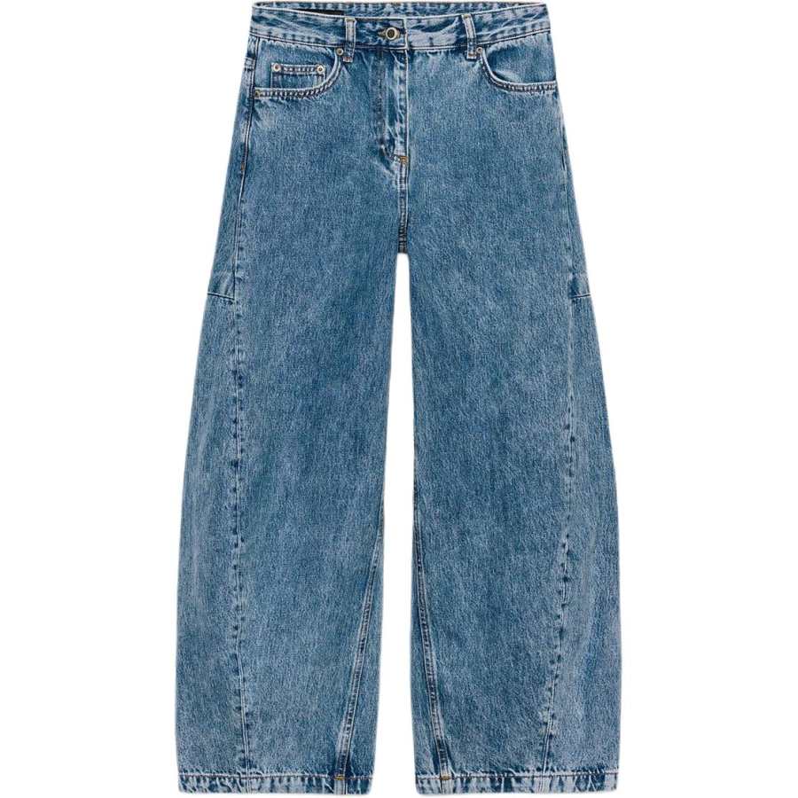 ZARA ZW Jeans Women's Medium Blue Moderate Other